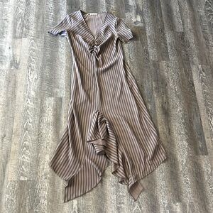 Striped Zara midi dress